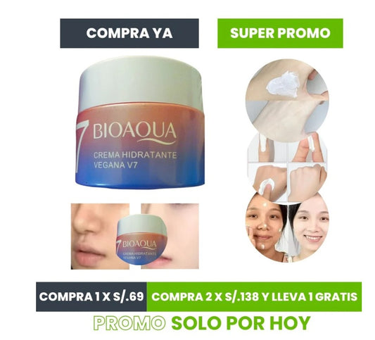 BIOAQUA ACLARANTE V7 🟤🤍